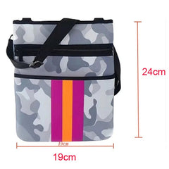 Neoprene Crossbody Bag Large Capacity Fanny Pack