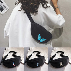 Feather Series Waist Bag for Men and Women