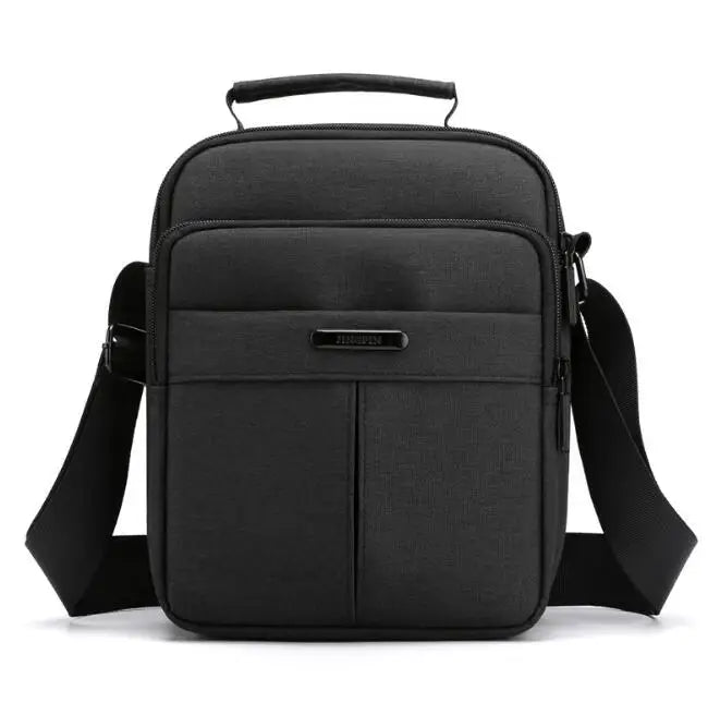 Men's Nylon Shoulder Bag Small Backpack Business Handbag