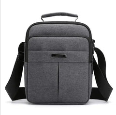 Men's Nylon Shoulder Bag Small Backpack Business Handbag