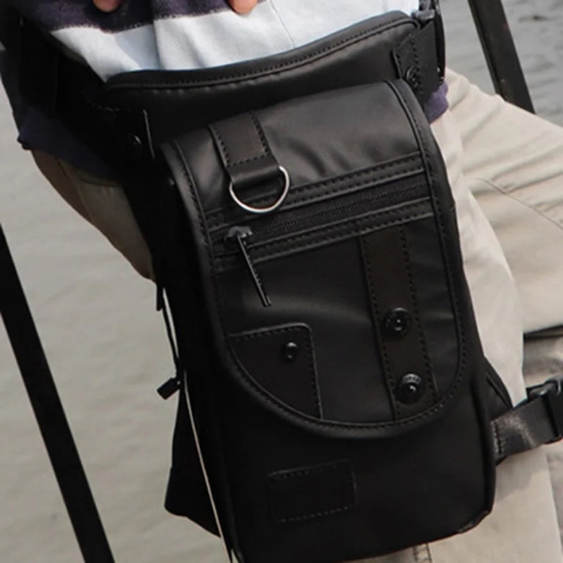 Men Waist Bag Casual Durable Waist Pack Belt Oxford Multifunction Bag