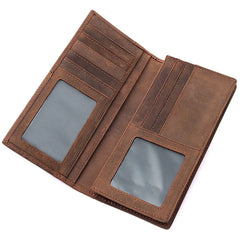 Men Wallet Leather Passport Holder Nightmare Before Christmas Slim Wallet