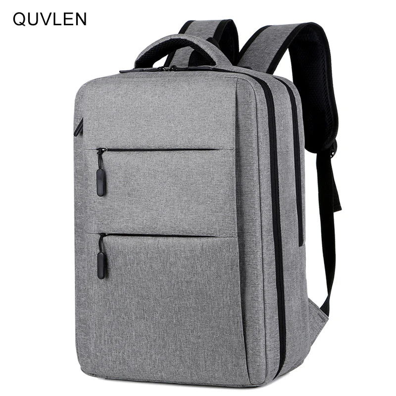Waterproof Oxford Men's Laptop Backpack with Charging Port