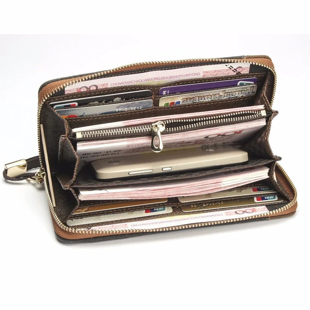 Men's Canvas Zipper Wallet Men Clutch Hand Bag N463