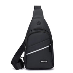Men's One Shoulder Bag Business Waterproof Chest Bag