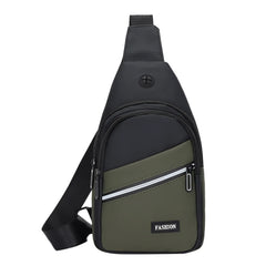 Men's One Shoulder Bag Business Waterproof Chest Bag