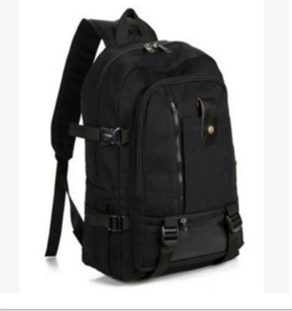 Vintage Canvas Backpack Double Shoulder Satchel Rucksack School Bag