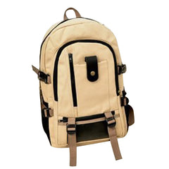 Vintage Canvas Backpack Double Shoulder Satchel Rucksack School Bag