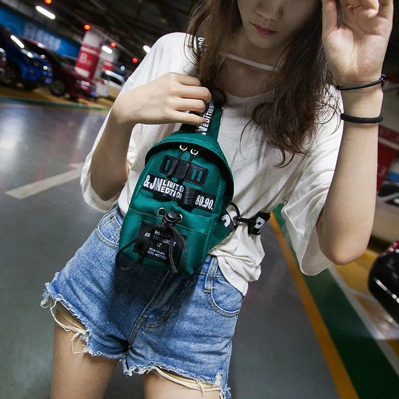 Waterproof Chest Bag Travel Sport Shoulder Sling Backpack Crossbody Bags