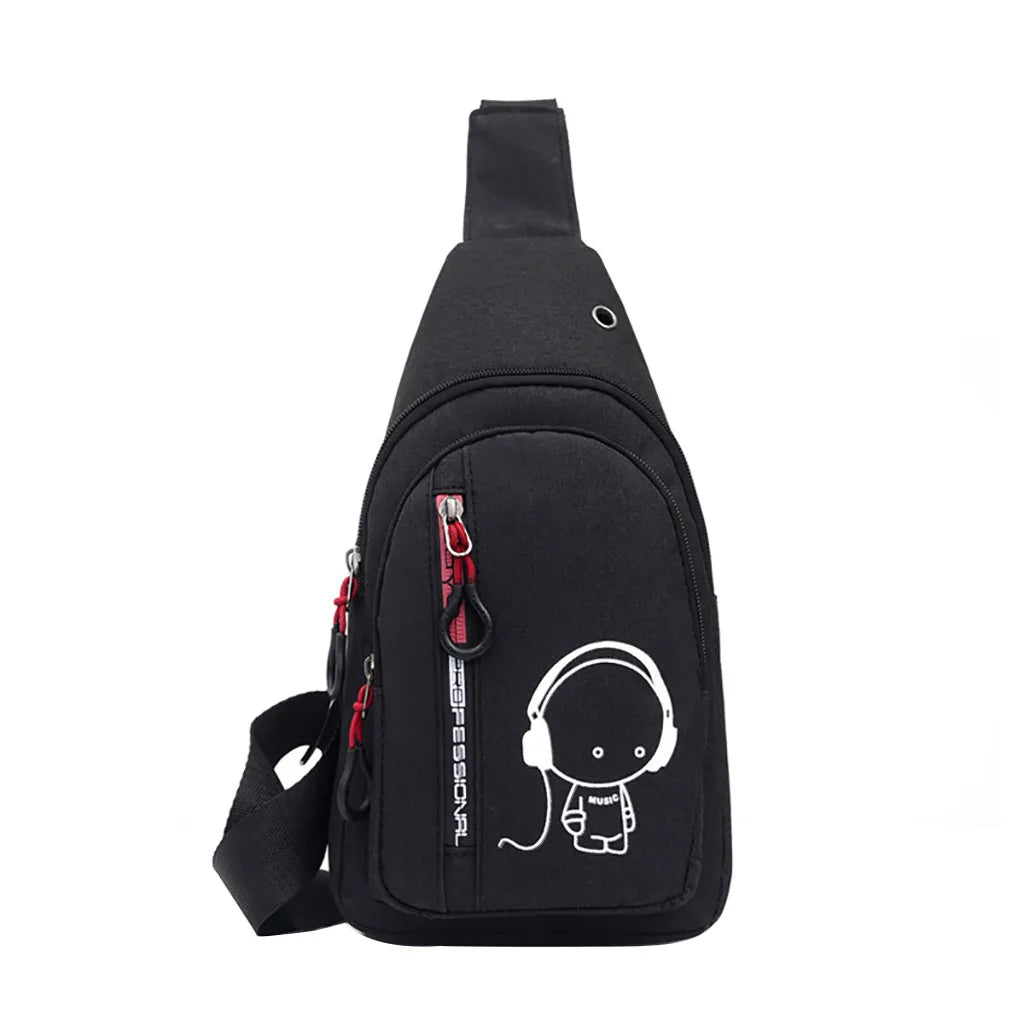 Waterproof Chest Bag Travel Sport Shoulder Crossbody Bags
