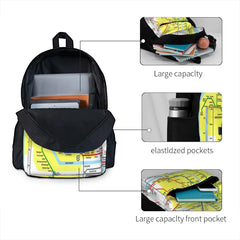 Merseyrail City Lines Map Backpacks Men's Backpacks Bags For Women Bags Men Hand