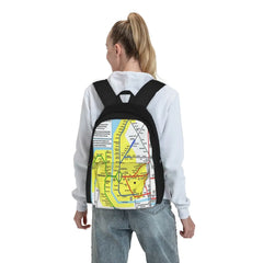 Merseyrail City Lines Map Backpacks Men's Backpacks Bags For Women Bags Men Hand