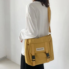 Canvas Messenger Bag Vintage Nylon Water Proof Shoulder Bag