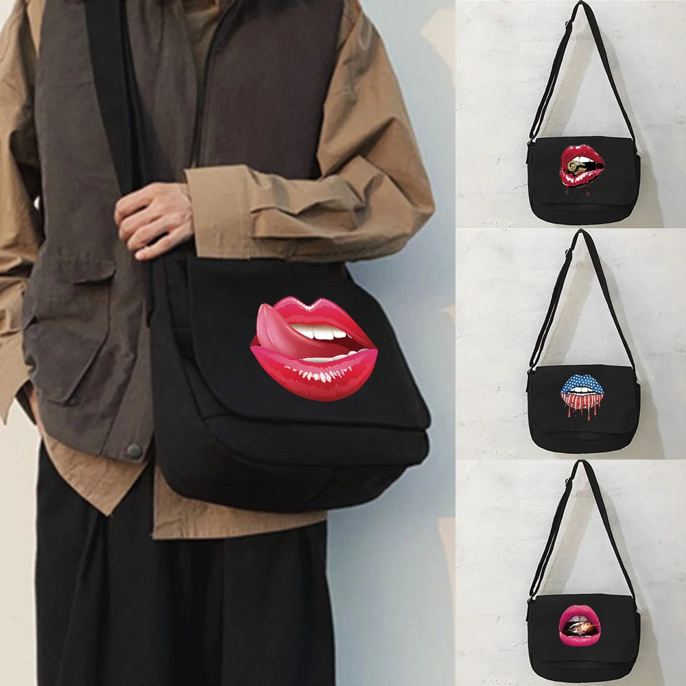 Japanese Messenger Bag Student Literature Portable