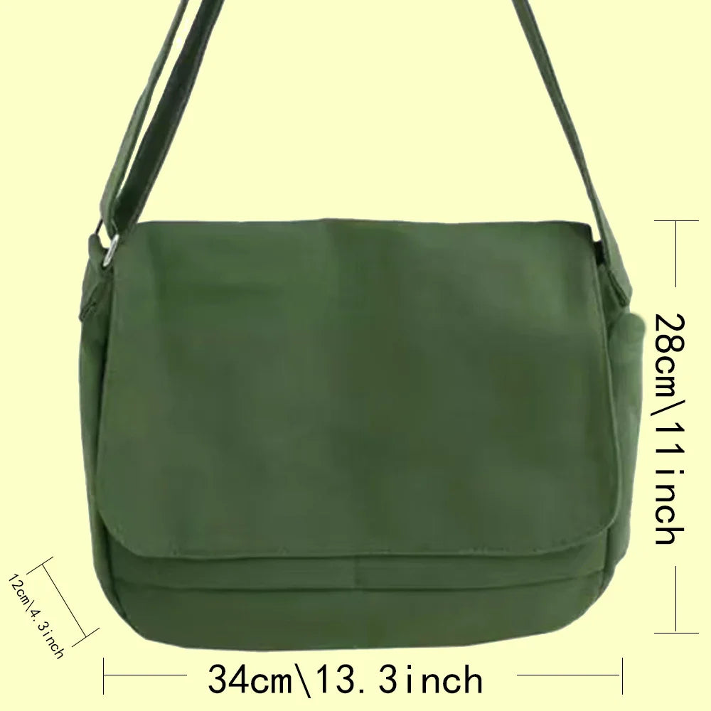 Japanese Messenger Bag Art Print Portable Single-shoulder Bag