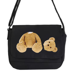 Harajuku College Style Bear Messenger Bag