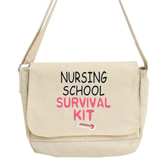 Harajuku Style Messenger Bag Nurse Pattern