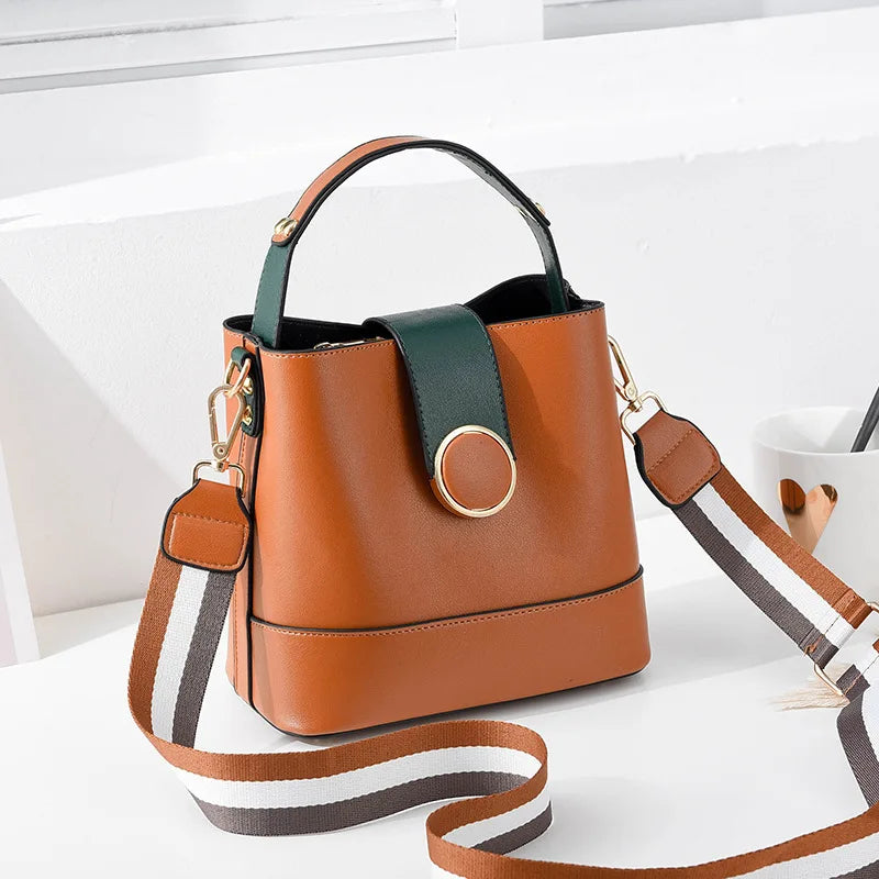 Women's Autumn Bucket Bag Messenger Bag