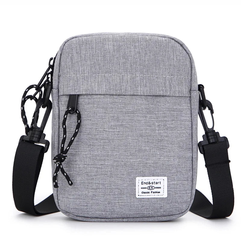 Mini Messenger Bag Crossbody Shoulder Female Bag Phone Pouch Double Layer Purse