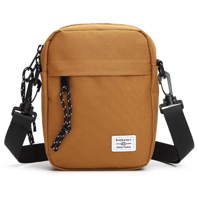 Mini Messenger Bag Crossbody Shoulder Female Bag Phone Pouch Double Layer Purse
