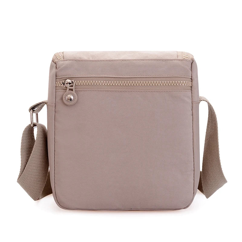 Nylon Messenger Bag for Women, Casual Crossbody Shoulder Handbag for Ladies