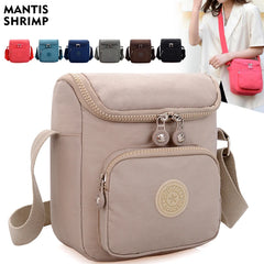 Nylon Messenger Bag for Women, Casual Crossbody Shoulder Handbag for Ladies