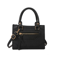 Mini Square Messenger Bag Women Pu Leather Shoulder Handbag