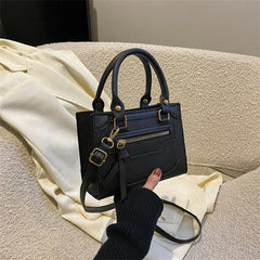 Mini Square Messenger Bag Women Pu Leather Shoulder Handbag