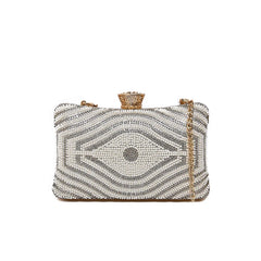 Crystal Evening Clutch Bag Diamond Clutches Purse Chain Shoulder Bag