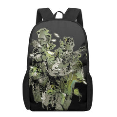 Metal Gear 3D Pattern School Bag for Kids