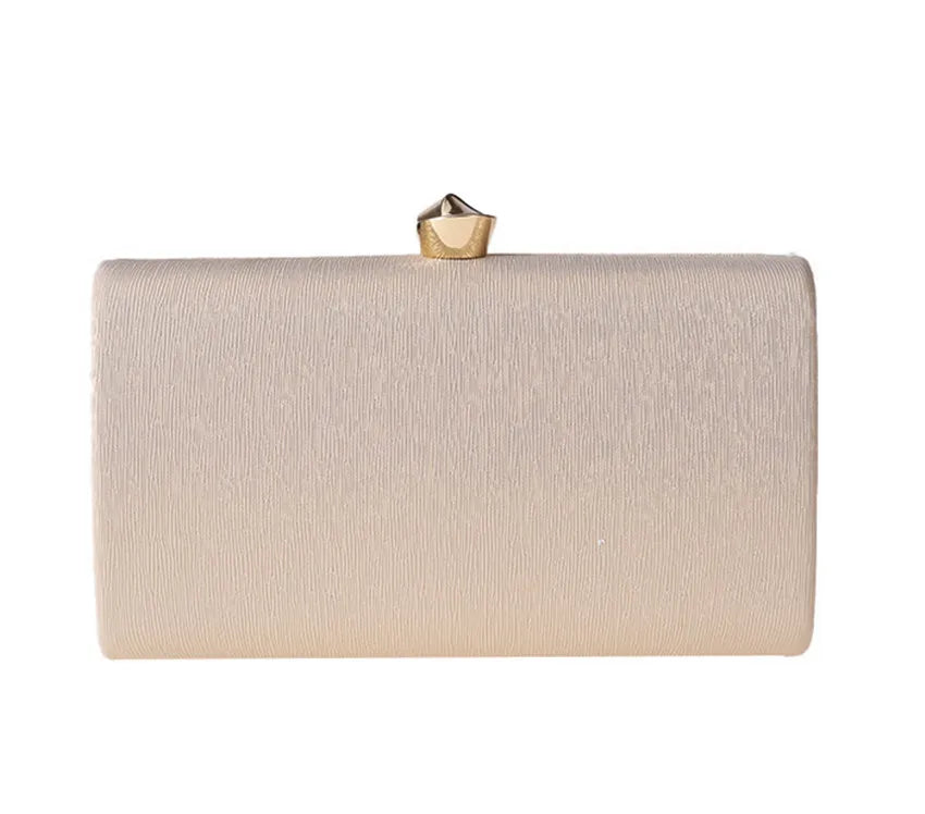Metal Purse Bag Female Clutch Evening