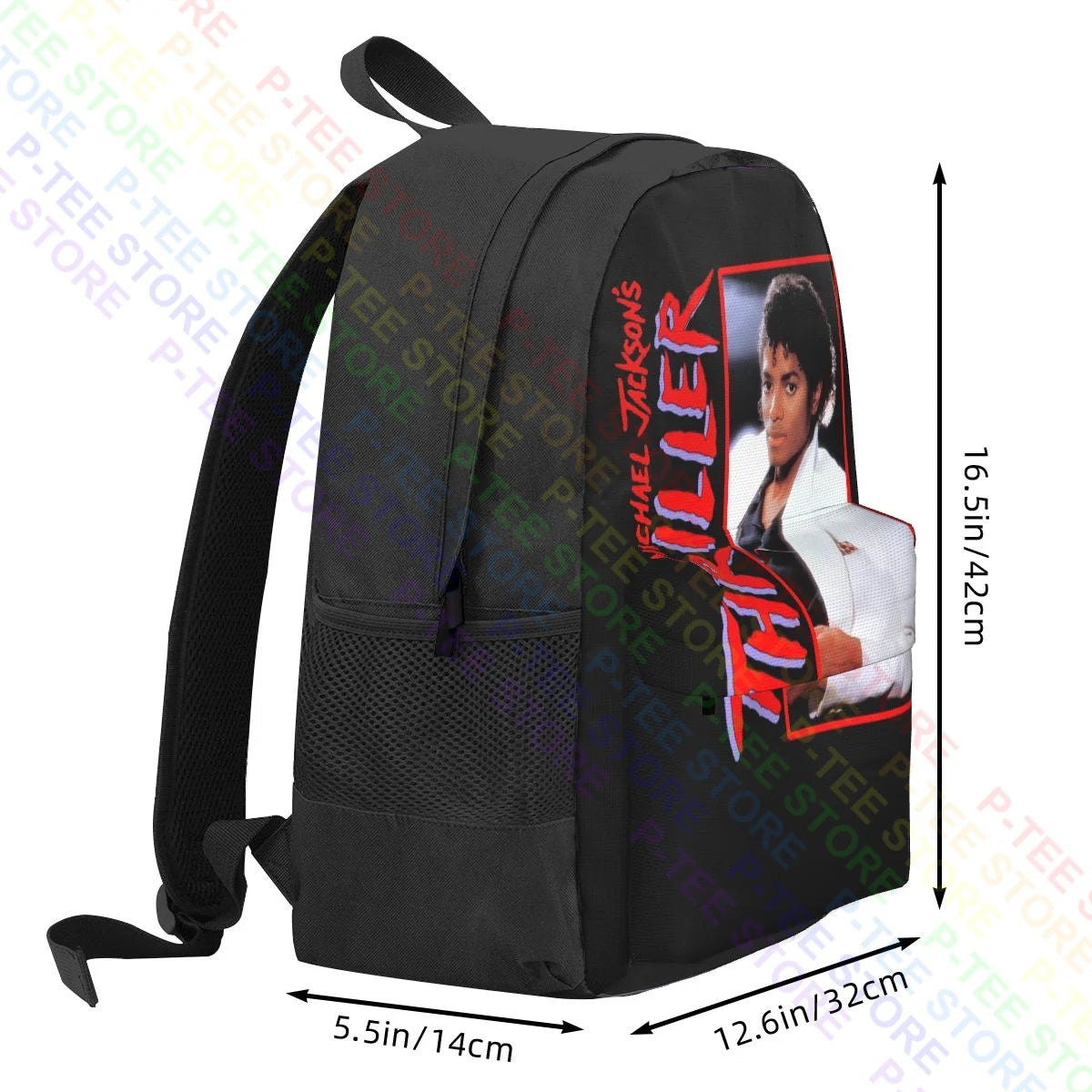 MJ Thriller Album Large Capacity Backpack