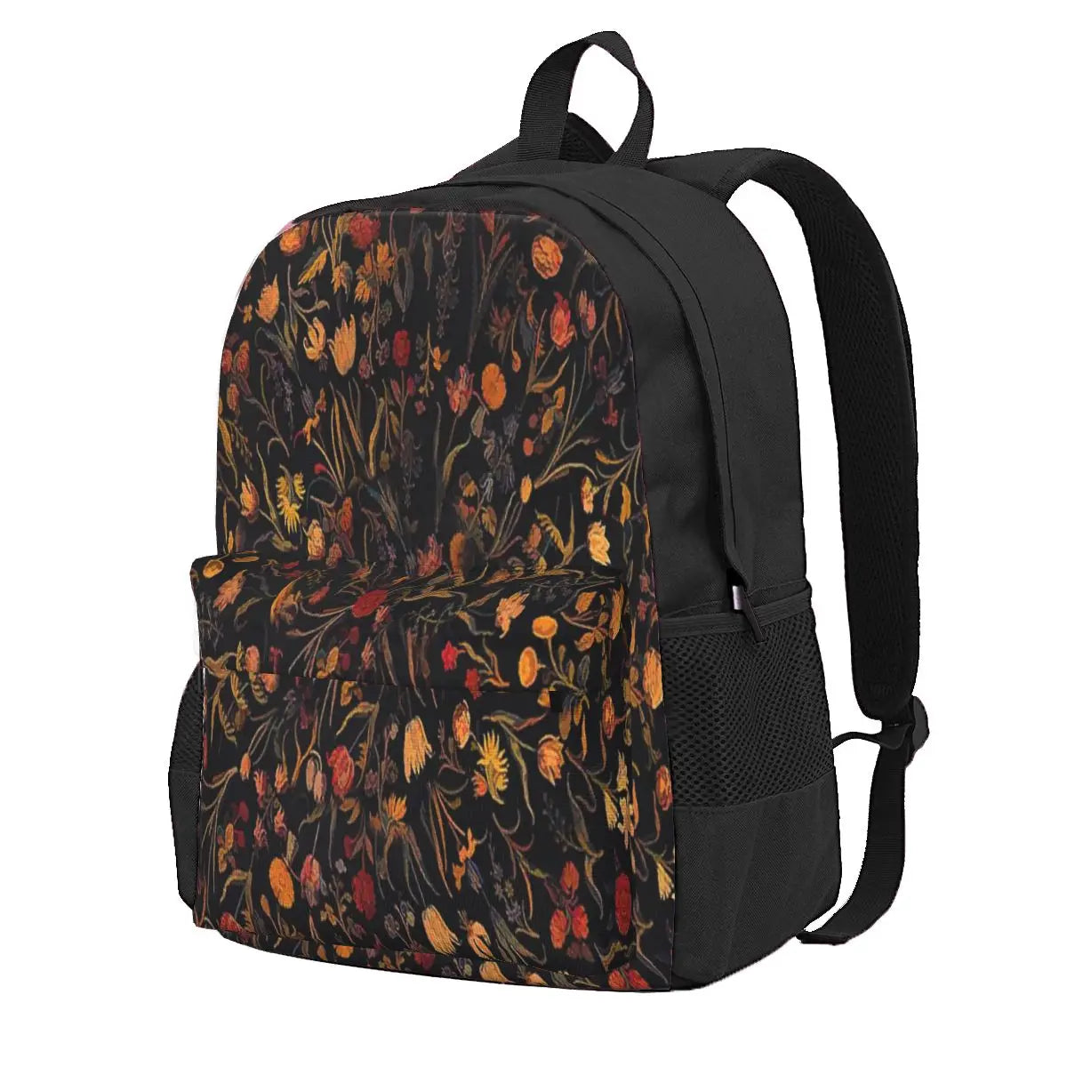 Midnight Floral 2 Backpacks Men Women Youth Bags