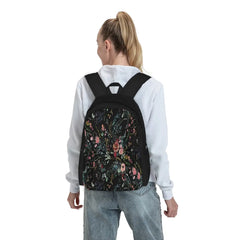 Midnight Floral 3 Backpacks Men's Backpacks Bags For Women Retro Kids