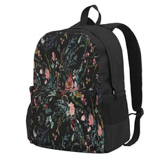 Midnight Floral 3 Backpacks Men's Backpacks Bags For Women Retro Kids