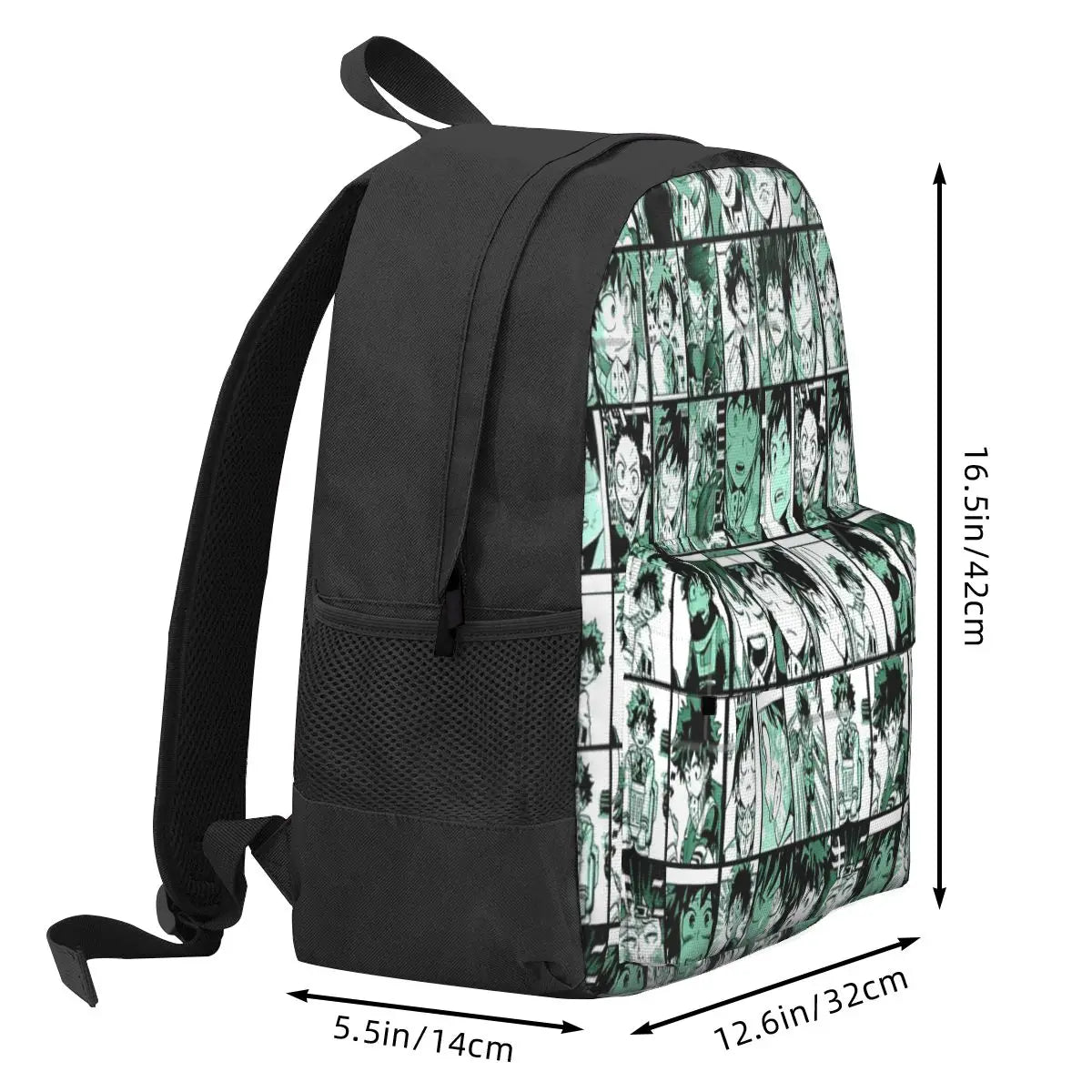 Midoriya Izuku Collage Version Backpacks Men's Backpacks Bags For Women
