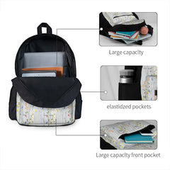 Midsummer Flowers Backpacks Men's Backpacks Bags For Women Plain Male Backpack