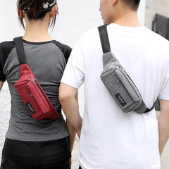 Mihaivin Men Fanny Pack Chest Bag Outdoor Sports Waist Belt Bag