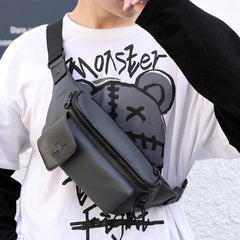 Waterproof Waist Pack Belt Bag Hip Hop Hobos Pack Crossbody Bag