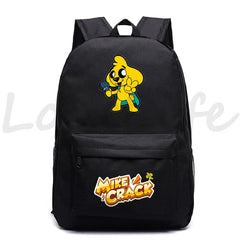 Anime Backpack Kids Bookbag Travel Rucksack Boys Cartoon School Bag