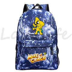 Anime Backpack Kids Bookbag Travel Rucksack Boys Cartoon School Bag