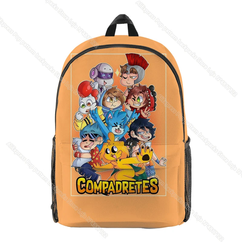 Mikecrack School Bags 3D Print Waterproof Travel Bags Boys Girls
