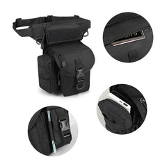 Tactical Leg Bag Fanny Thigh Pack Molle Waist Packs