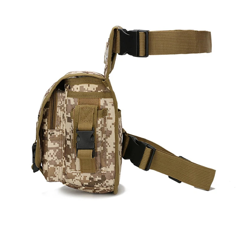 Tactical Drop Leg Bag Waterproof Hip Belt Pouch