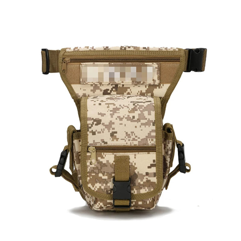Tactical Drop Leg Bag Waterproof Hip Belt Pouch