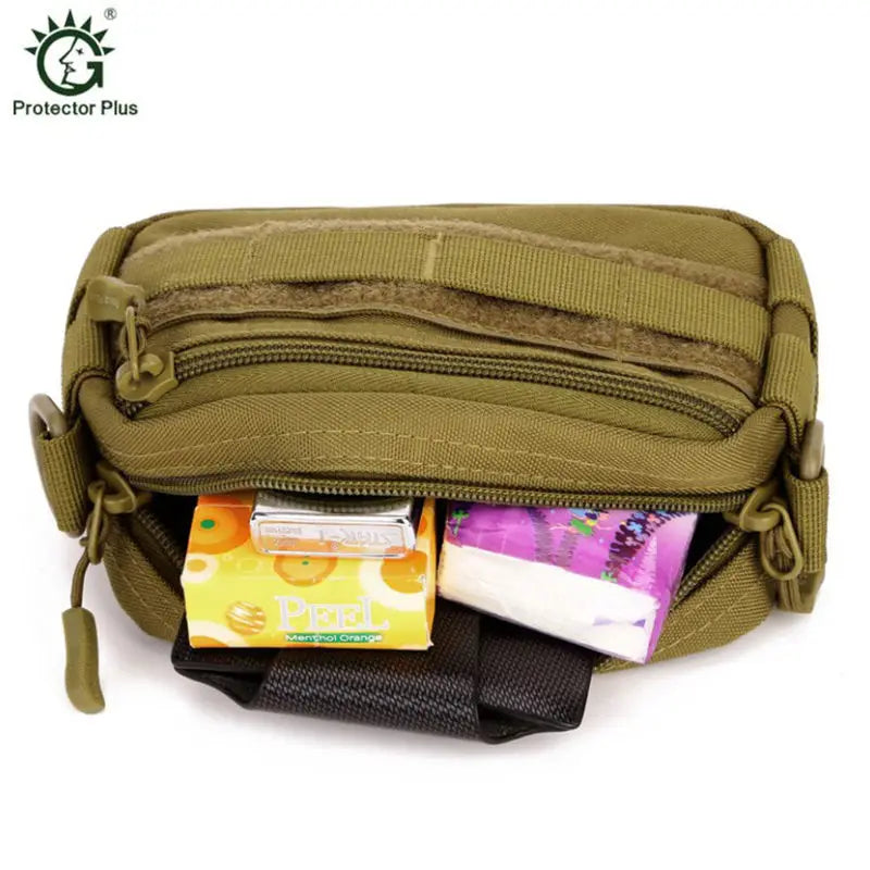 Military Nylon Shoulder Bag Men's Outdoor Crossbody Bag