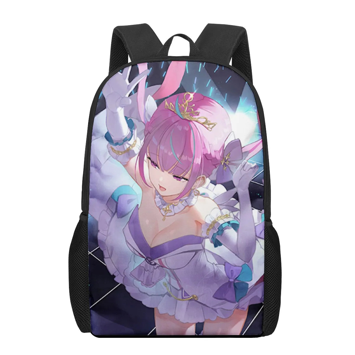 Minato Aqua Hololive 3D Print School Bag for Boys Girls