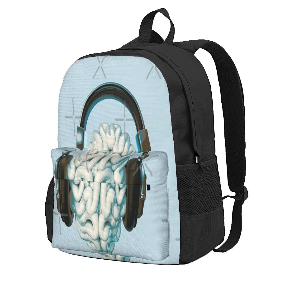 Mind Music Connection Backpacks Women Men School Bags