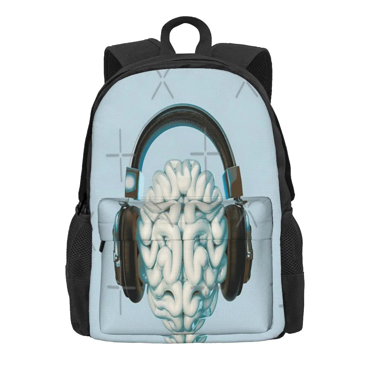 Mind Music Connection Backpacks Women Men School Bags