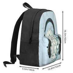 Mind Music Connection Backpacks Women Men School Bags